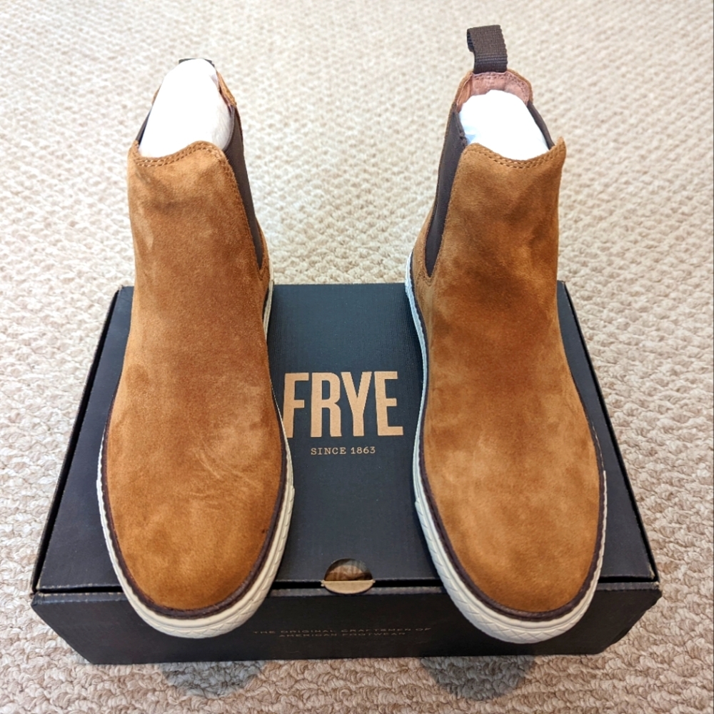 Frye Suede Chelsea Sneakers Boots